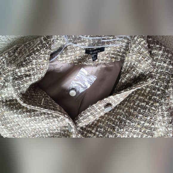 Louben Short Button Up Jacket -  size 12 - Picture 9 of 9